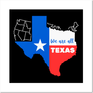 I Stand With Texas Posters and Art